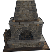 Stone Fireplace